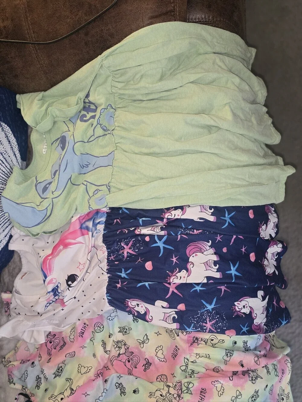 Girls Bundle Of Dresses/ Rompers Sizes 6-8
